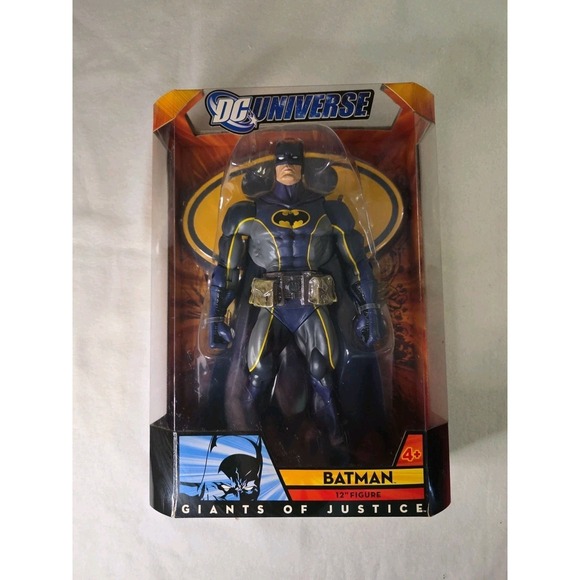DC Universe Batman Giants of Justice 12" Action Figure New w Box Damage 2007 - Picture 1 of 6